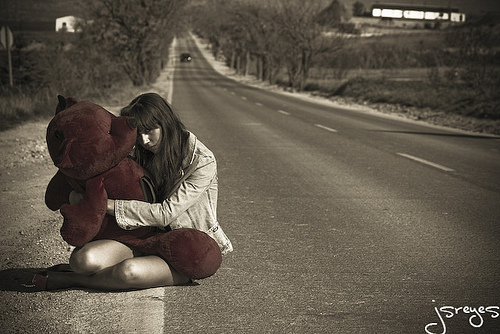 La niña abandonada