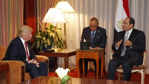 Al Sisi presentaría hoy a Donald Trump una nueva propuesta de paz para Medio Oriente